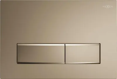 Zdjęcie produktu dla Mexen Fenix 09 przycisk spłukujący, złoty szampański - 600904