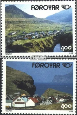 Produktbild von Briefmarken Dänemark - Färöer 1993 Mi 246-247 (kompl.Ausg.) postfrisch NORDEN93