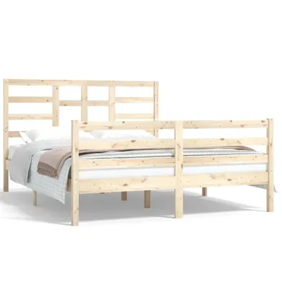 Obrázek produktu pro vidaXL Postel z masivu 150x200 cm