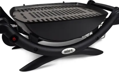 Image de Grille de cuisson en acier inoxydable INOX pour la gamme Weber Q1000 | lavable au lave-vaisselle - EN DEUX PARTIES -