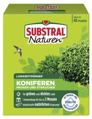 Produktbild von Substral Naturen Langzeitdünger Koniferen, Hecken & Sträucher 1,2 kg