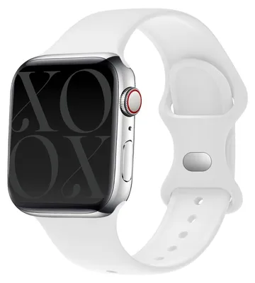 Produktbild von Apple Watch Silikonarmband (Weiß)