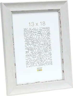 Produktbild von Deknudt S45WF Bilderrahmen Kunststoff weiß 20x28 cm