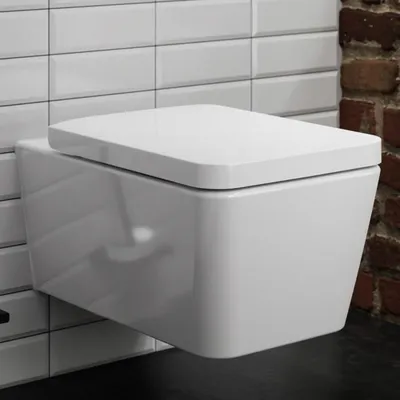 Obrázok produktu pre EluPura Q závesný WC set biely s HygienEffectom s HygienEffectom