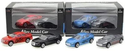 Immagine prodotto di Due auto giocattolo in metallo