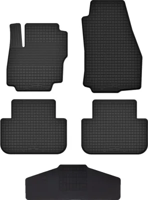 Produktbild von Gummi Fußmatten Set Für: Ford C-Max Mk2 (2011-2015) Gummimatten Schwarz