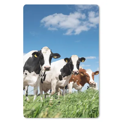 Produktbild von MuchoWow® Mauspad Mousepad Kühe - Landleben - Weide - Natur - Tiere 18x27 cm - Mousepads - Maus Mat - Pad - Mausunterlage
