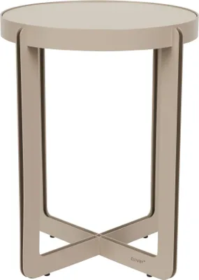 Produktbild von Zuiver Centre Beistelltisch Rund 42,5 cm Beige