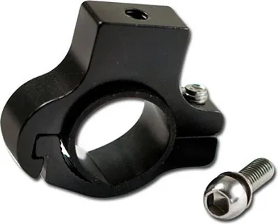 Produktbild von Universal Halteschelle schwarz-Alu Ø 22-25mm