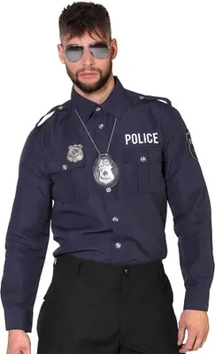 Produktbild von "Police" Polizeihemd Größe: 58-60
