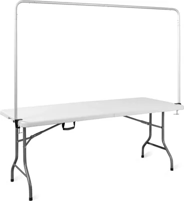 Produktbild von Topper für Banketttisch E180 aus Aluminiumsystem, zur Installation von Informationsbannern