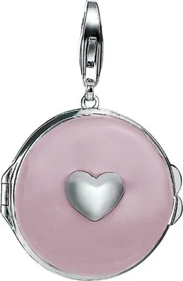 Produktbild von Esprit Anhänger Charms Sweet Heart Medaillon Rosa ESCH91162A000