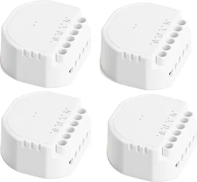 Immagine prodotto di Modulo interruttore intelligente, controllo vocale, accesso remoto, 4 UNITÀ Con HomeKit