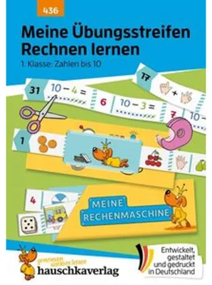Immagine prodotto di Meine Übungsstreifen Rechnen lernen - 1. Klasse: Zahlen bis 10