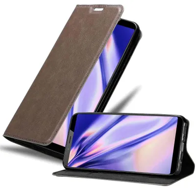 Immagine prodotto di Custodia Cadorabo per ZTE Nubia N3 custodia protettiva in marrone custodia per cellulare cover chiusura magnetica