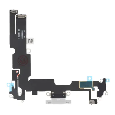 Image de Relife, connecteur de charge Lightning pour Apple iPhone 14 Plus, blanc