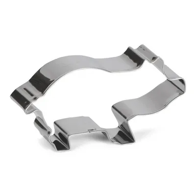 Produktbild von hervorstehende Form Schwein 8 cm Edelstahl silber