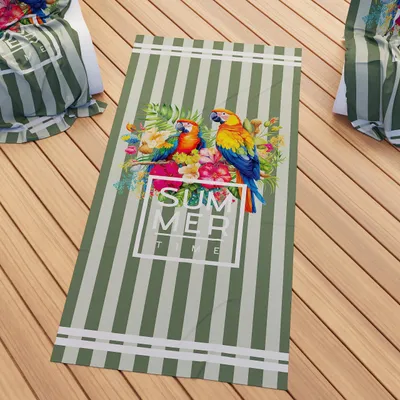Productafbeelding van PETTI Artigiani Italiani - Stranddoek van microvezel, geschikt voor strand of zwembad, handgemaakt