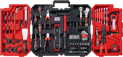 Immagine prodotto di kwb 370630 Tool box (+ tools) 125-piece