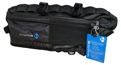 Produktbild von M-Wave Rough Ride Triangle, Rahmen, Fahrradtasche, Schwarz, 4,2 l, 420 mm, 250 mm