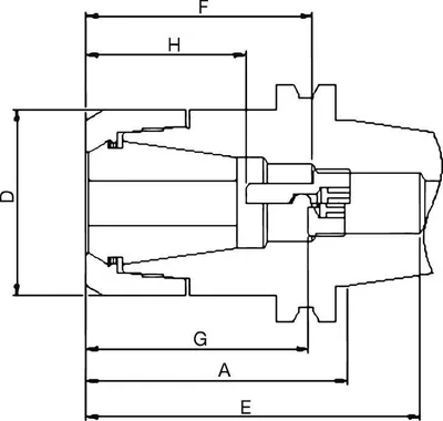 Obrázok produktu pre Presný nôž CP ADB SK40 ER16 100 mm Fahrion