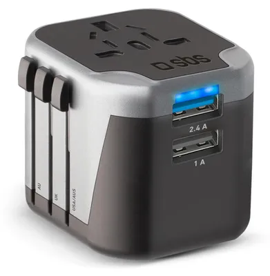 Produktbild von SBS Universal-Reiseadapter 12 W