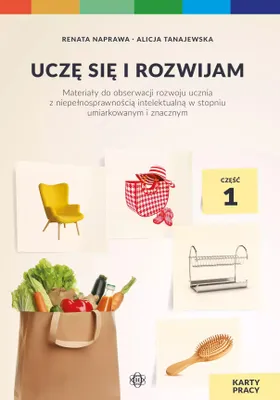 Zdjęcie produktu dla Karty Pracy Uczę się i rozwijam Materiały edukacyjne Cz. 1