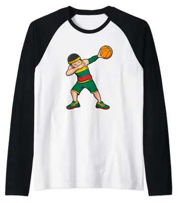 Immagine prodotto di Maglia da basket della Lituania. Maglia raglan da basket della Lituania