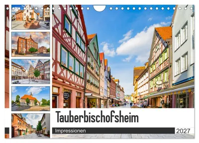 Produktbild von Tauberbischofsheim Impressionen (Wandkalender 2027 DIN A4 quer), CALVENDO Monatskalender