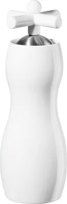 Produktbild von ASA Pfeffer-/Salzmühle, weiß BLACKWHI D. 7,6 cm, H. 23,2 cm