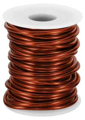 Aluminiumdraht 3 mm, 10 m, bronzefarben, für Schmuck und Basteln