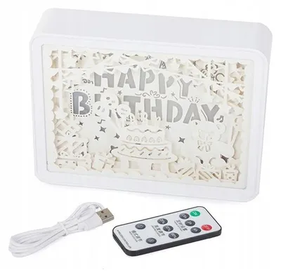 Immagine prodotto di Lampada da tavolo 3d colore rgb led telecomando touch