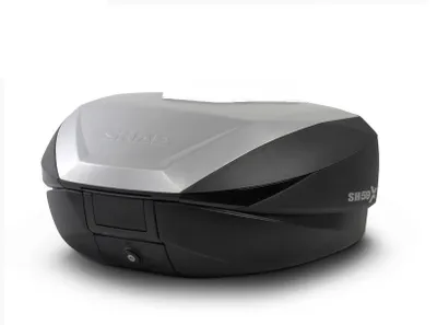 Obrázek produktu pro SHAD Motocyklový kufr SH59X černý s hliníkovým krytem (rozšiřitelný) se zámkem PRÉMIUM SMART