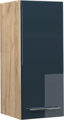 Produktbild von Hängeschrank Vicco Fame-Line Dunkelblau Hochglanz 30 cm, Model 48884