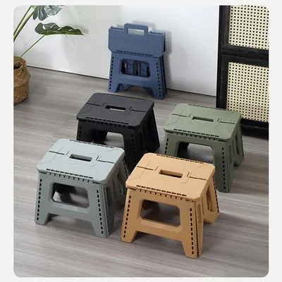 Produktbild von STUNQ® Klapphocker mit integriertem Design, leicht und verstärkte Konstruktion, tragbar für Zuhause, Camping und Angeln