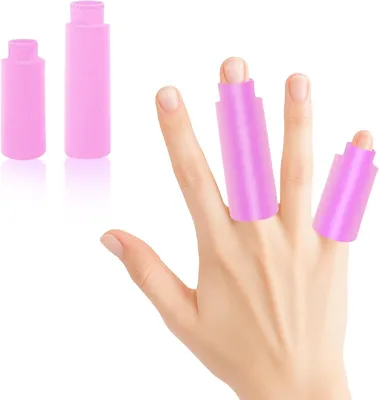 Obrázok produktu pre Chladiaci obklad na prsty, 2 ks, 5 cm a 7 cm, ružová, pre kryoterapiu