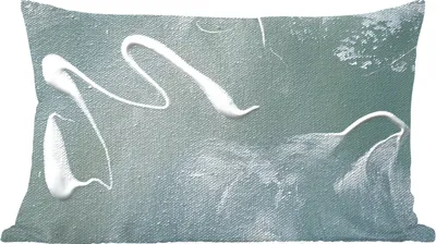 Produktbild von MuchoWow® Zierkissen Sofakissen Wohnzimmer Dekokissen 50x30 cm Acrylfarbe - Gestaltung - Abstrakt - Wohnzimmerdekoration - Polster mit Photo