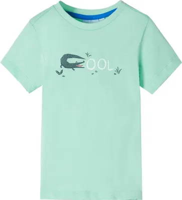 Produktbild von "2026 Promotion" Kinder-Kurzarmshirt - Gute Qualität - Hellgrün 128 - Langarmshirts MM117