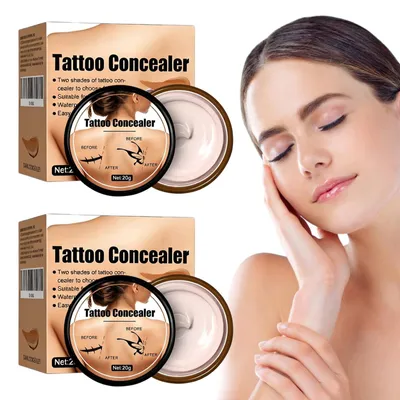 Immagine prodotto di Solidchoice - Tatuaggi temporanei per coprire altri tatuaggi (2 pezzi)