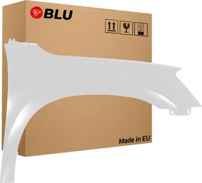 Immagine prodotto di BLU Parafango compatibile con Skoda Yeti 5L LIFT LF9E Destra Weiss CandyWeiss | 2009-2013 | Anteriore | Verniciato | Pronto per il montaggio | Acciaio