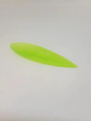 Image de Jumada's - Cuillère-couteau en plastique - Kiwi - Idéal pour les enfants - 1 pièce - Vert