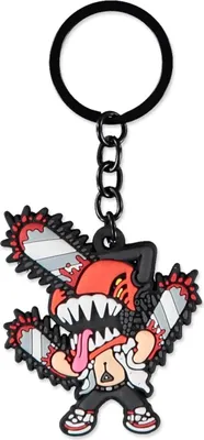 Produktbild von Difuzed - Chainsaw Man Gummi-Schlüsselanhänger Chainsaw Man