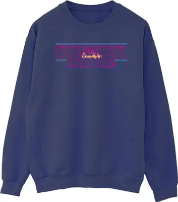 Produktbild von Netflix - "Stranger Things" Sweatshirt für Herren BI45017 (XXL) (Marineblau)