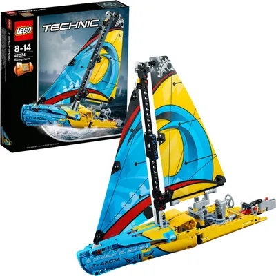 Zdjęcie produktu dla LEGO Technic Racing Yacht Catamaran Set, Zestaw do budowania, 8 lat(a), 330 szt., 586 g