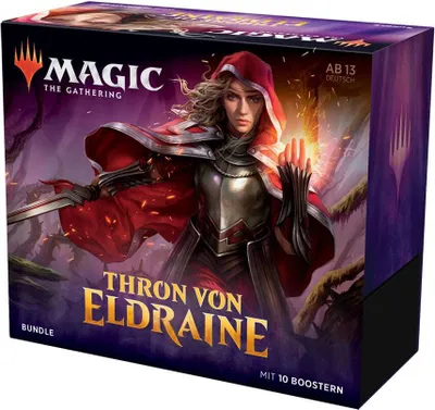 Produktbild von Magic: The Gathering Throne of Eldraine Fat Pack Bundle