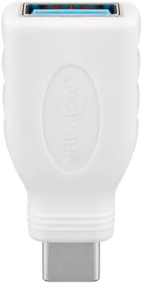 Image de Goobay Adaptateur USB-C USB 3.0 A Blanc
