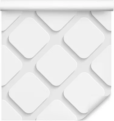 Produktbild von 10m VLIES TAPETE Rolle GEOMETRISCHE Formen Abstraktion 3D Dekor 6411