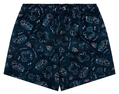 Produktbild von Badehose – Dunkelblau – "Islands" – Größe 122/128