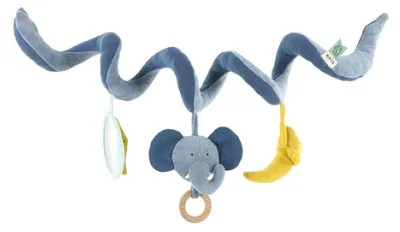 Produktbild von Trixie Aktivitätsspirale Babyspielzeug Mrs Elephant mehrfarbig