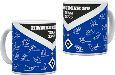 Produktbild von HSV Tasse Unterschriften 25/26
